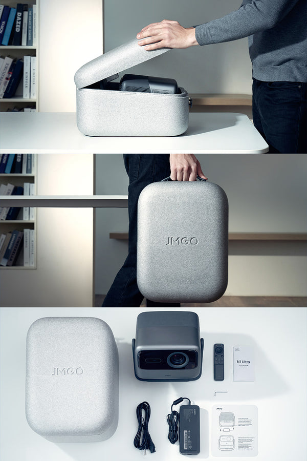 【VGP2023 金賞】JMGO N1 Ultra 映画館級の3色(RGB)レーザーを搭載したジンバル一体型4Kプロジェクター