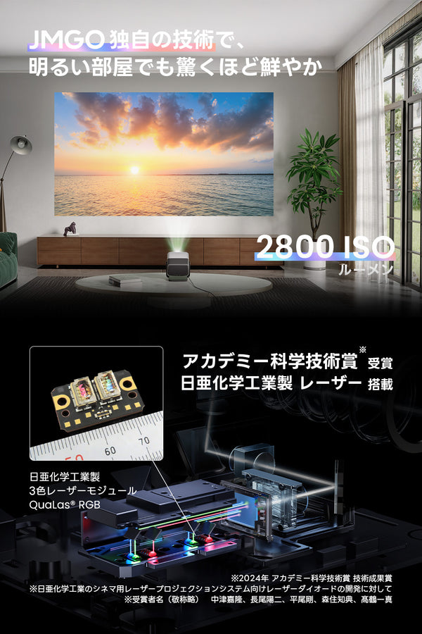 【Netflix対応】JMGO N1S Ultra 4K