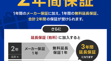 延長保証サービスについて