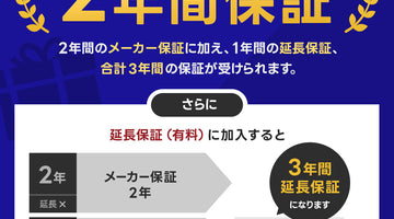 製品保証について