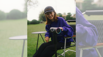 タープに映すだけ！！！ キャンプ場がわたしたちの映画館🎬✨