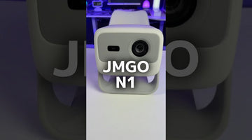 サイズがコンパクトで性能抜群のプロジェクター！#プロジェクター #JMGO #小型プロジェクター #天井映す #星空プロジェクター