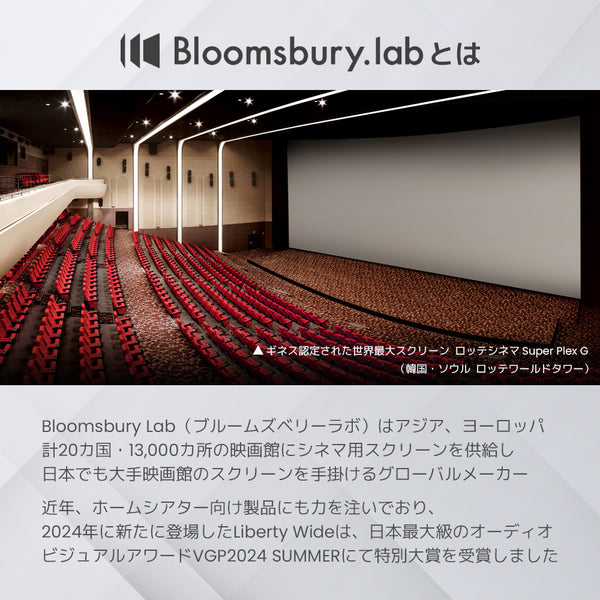 Bloomsbury Liberty Wideスクリーン＋N1S Ultimate 4Kセット