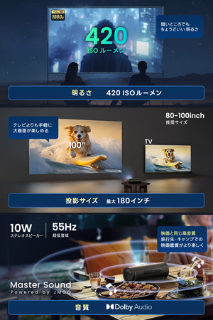 【Netflix対応】JMGO PicoFlix　