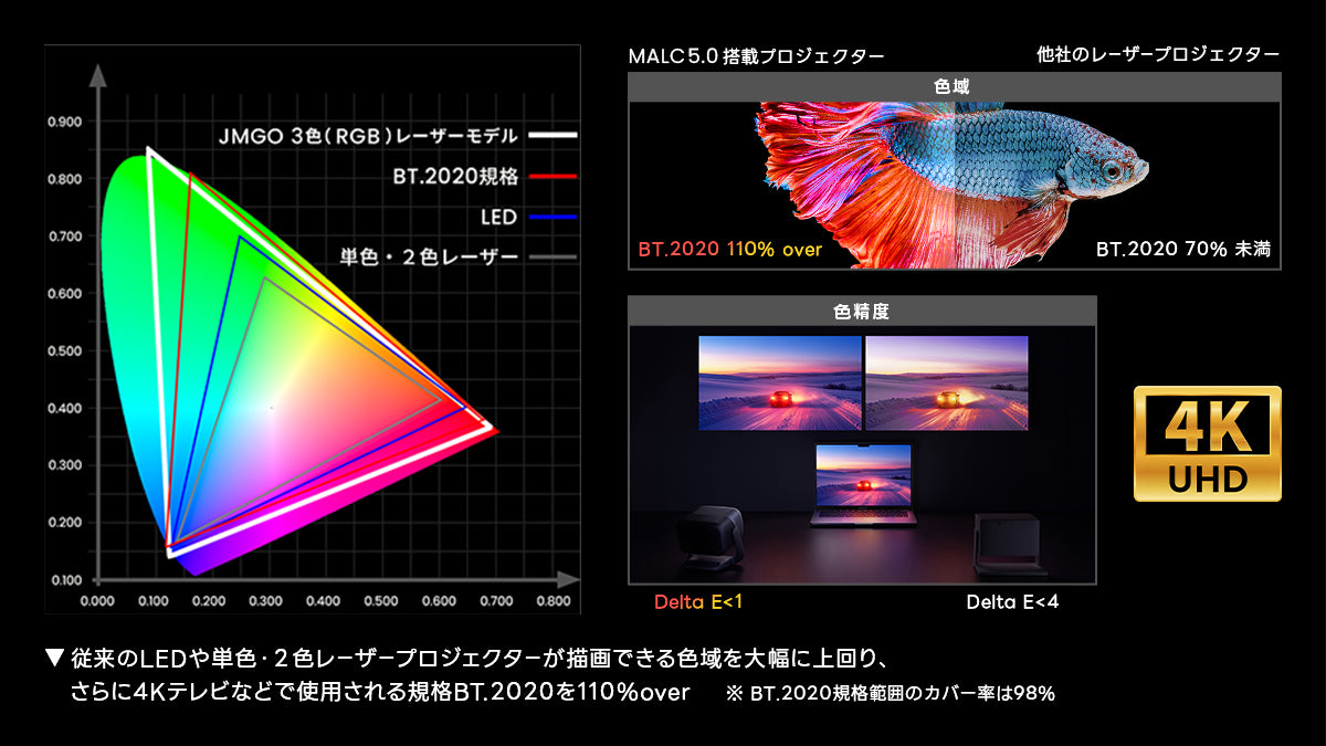 4K / BT.2020 110%