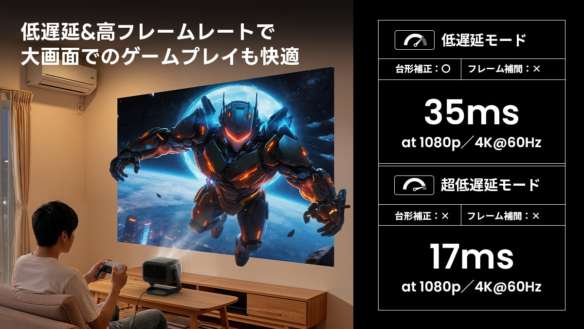 低遅延ゲームモード